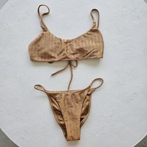 O'Neill MIZI METALLIC RIB SURFSIDE REDONDO BIKINI